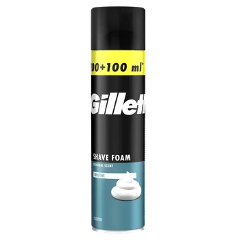 Gillette Classic Sensitive Skin pěna na holení 300 ml