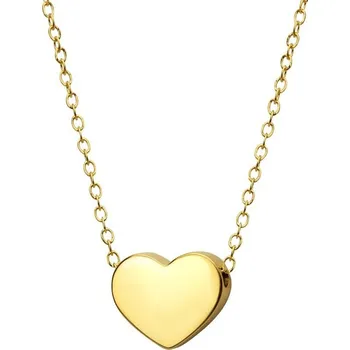 Náhrdelník Dámský náhrdelník ocel srdcem MNCN15-131-B délka 45 cm