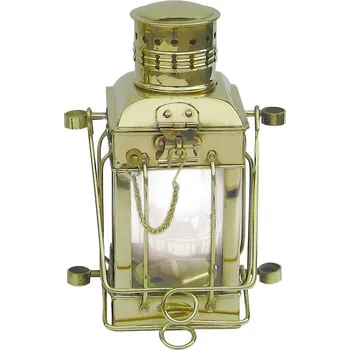 Lucerna SEA Club Elektrická lampa Lucerna Cargo mosazná výška 25 cm, 230V, 25W