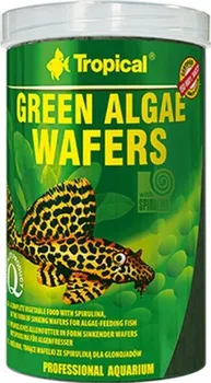 Krmivo pro rybičky Tropical Green Algae Wafers