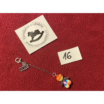 HandMade by VeJa Klíčenka andílek / andělíček č.16