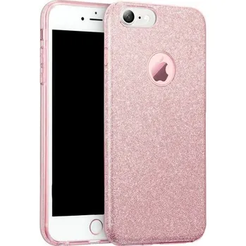 Pouzdro na mobilní telefon Kryt pro IPHONE 13 PRO MAX třpytivý růžový