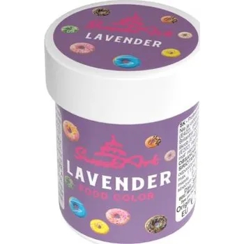 Potravinářské barvivo SweetArt gelová barva Lavender (30 g)