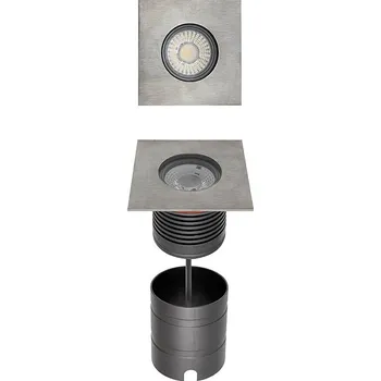 Venkovní osvětlení Arelux Zemní LED svítidlo XGROUND 3000K GD18WW40 s krytím IP67