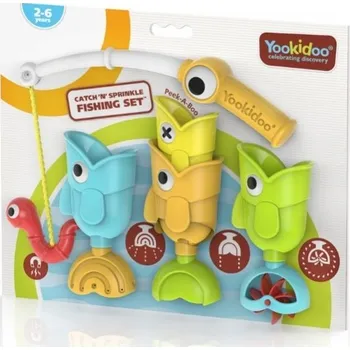 Yookidoo Bathtub Fish Catching Toy sada