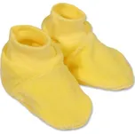 Dětské bačkůrky New Baby žluté, Velikost 62 (3-6m)