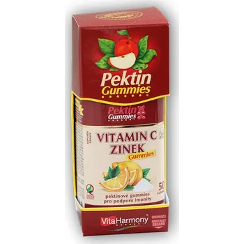 Vitamín C zinek gummies 50 gummies