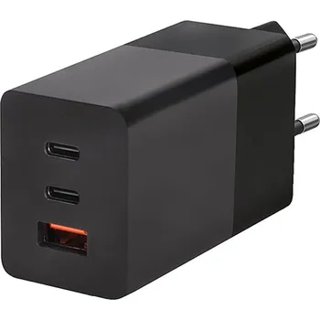 Solight DC72 | Univerzální USB adaptér GaN fast charger 65W | USB-C, USB-A