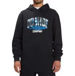 dc Pánská mikina mike blabac x jahmir brown po hoodie black - kvj0