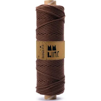 Příze MMboutique bavlněná šňůra SMART 5mm Mocha