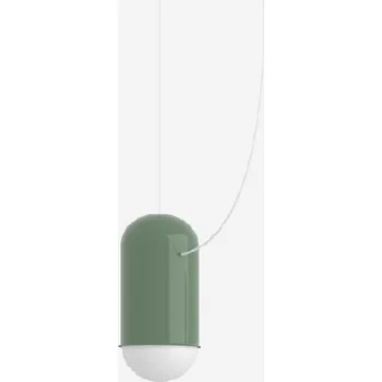 LUCIS závěsné svítidlo CAPSULE 5,8W LED 3000K sklo zelená opál DALI ZL.L1.C15.76M DALI2