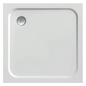 Sprchová vanička TMS sprchová vanička z litého mramoru čtvercová 80x80 cm, bílá, XA04440101007