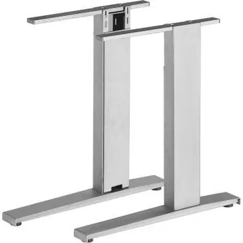 Stolová podnož MILADESIGN G3 ST227 podnož krajní stříbrná (MILADESIGN G3 ST227 podnož krajní stříbrná)