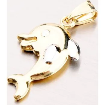 Přívěsek Přívěsek zlato mix 585 - delfín 43-21387