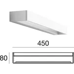 Italské LED světlo Metal 90322 LineaLight bílé 45cm