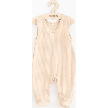 Dupačky Kojenecké bavlněné dupačky New Baby Practical béžová, Velikost 68 (4-6m)