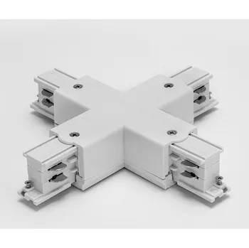 Příslušenství pro svítidlo Arelux Křížový konektor TKN1011 MWH pro lišty z řady TRACK N