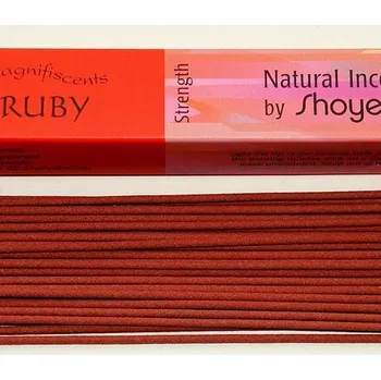 Čajovna Vonné tyčinky - Magnifiscents - RUBY, Shoyeido