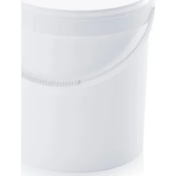 Kbelíky kulatý 20 litru - Dopravní bílá - materiál: PP - ER 20-326+DK