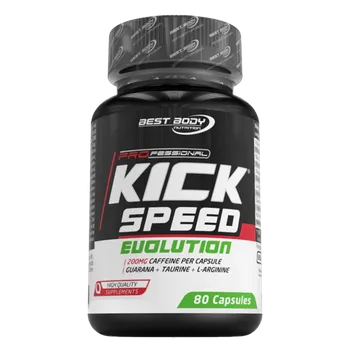 Anabolizér Best Body Professional Kick speed evolution - 80 kapslí