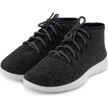 Dámské tenisky Vlnka Vlněné kotníkové tenisky Woolee tmavě šedá velikost obuv dospělí 44