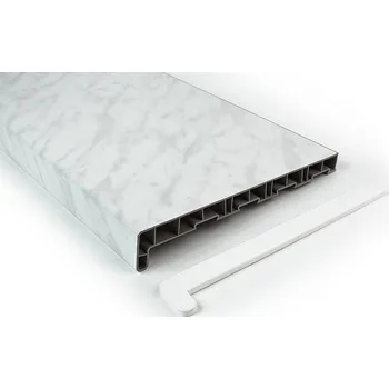 Parapet Parapety vnitřní PVC REHAU - šířka 300 mm Barva: mramor