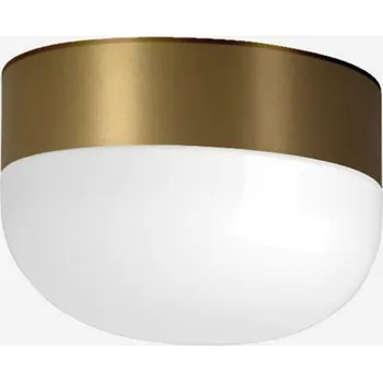 LUCIS stropní a nástěnné svítidlo PRIMA 30,3W LED 4000K sklo mosaz opál DALI BS34.K2.P34.74M DALI2