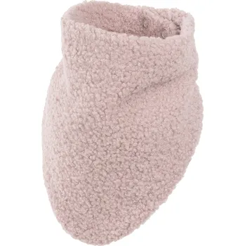 Kojenecká čepice čepice s mašlí a nákrčník JAMIKS Tifa růžová Rozměr: 24 měsíců