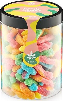 CBD WAY Kyselé žížalky 2000 mg 800 g