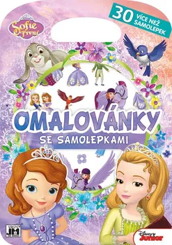 omalovánky JIRI MODELS Omalovánky se samolepkami Sofie První (2018)