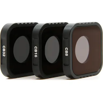 Příslušenství pro videokameru CameraButter GoPro Hero 9,10,11,12,11 Mini, Hero Bones ND Filtry - Premium Gorilla glass, twist-on délka kabelu: 2mm, ND filtry: ND64