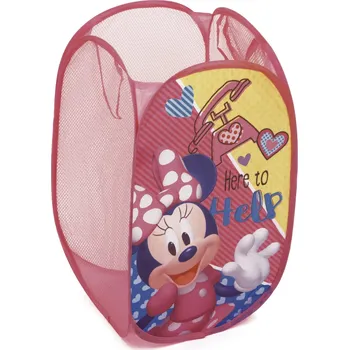 úložný prostor na hračky Arditex Dětský skládací koš na hračky Minnie Here To Help