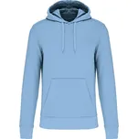 KARIBAN Pánská mikina s kapucí K4027 Velikost: 5XL, Barva: nebesky modrá