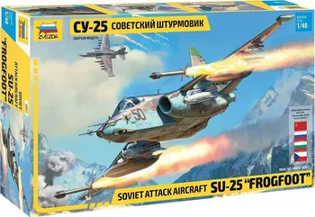 Plastikový model Zvezda SU-25 "Frogfoot" 1:48