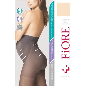 Dámské kalhoty Dámské fiore Mama 7O983Q den 72W kolor:light natural, 4-L i510_40432430005