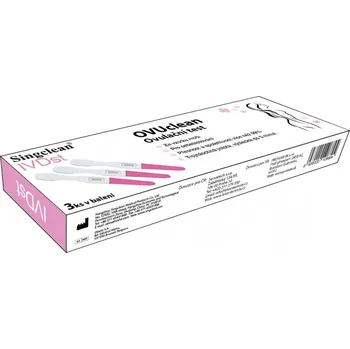 Diagnostický test OVUCLEAN MIDSTREAM Ovulační test 3 ks