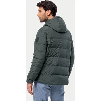 Dámská větrovka Jack Wolfskin Vatovaná bunda Colonius Jkt 1207431 Zelená Regular Fit XL