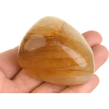 Přírodní kámen Limonit v křišťálu (Madagaskar) 136g