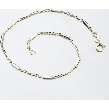 Náramek Dámský náramek žluté zlato 585 44-1787 délka 17 cm