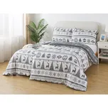 XPOSE® Francouzské flanelové povlečení CHRISTMAS TIME DUO 200x220 cm, 70x90 cm, Flanel + Prodloužená možnost vrácení zboží do 50 dnů