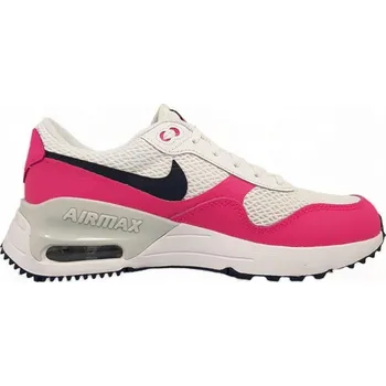 Chlapecké polobotky Nike Air Max Systm GS Velikost: EU 35,5 white/obsidian/fierce pink