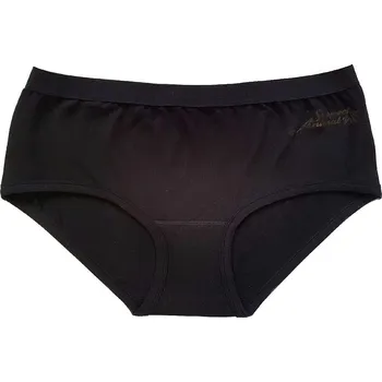 Dámské funkční kalhotky BOXER černá Bamboo Ultra - Černá / XL