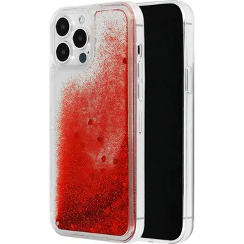 Pouzdro na mobilní telefon Pouzdro Liquid Heart pro Iphone 11 Pro Red
