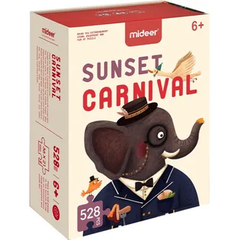 Puzzle Mideer Karneval při západu slunce puzzle 528 dílků