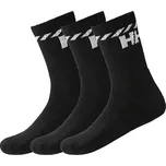 Ponožky HELLY HANSEN COTTON SPORT SOCK 3PK 990 BLACK velikost 39-41
