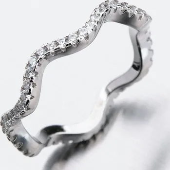 Šperk Dámský prsten stříbro 925 zirkon GST-11226 velikost 53