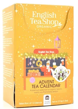 Čaj English Tea Shop Adventní kalendář zlatý BIO 25 sáčků