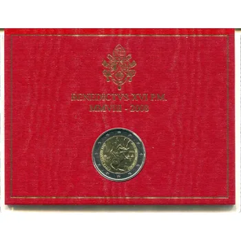 (2008) - 2 € - Vatikán - Rok svatého Pavla (UNC) blistr
