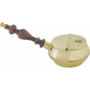 Popelník SEA Club Zavíratelný stolní popelník mosazný 7,5 cm