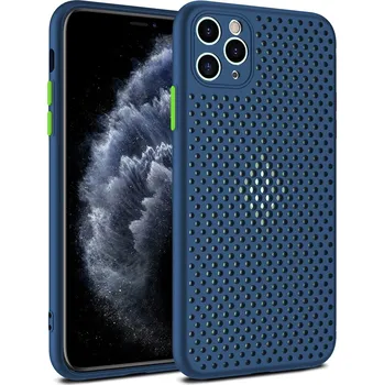 Pouzdro na mobilní telefon Pouzdro Breath pro Xiaomi Redmi 9 Navy